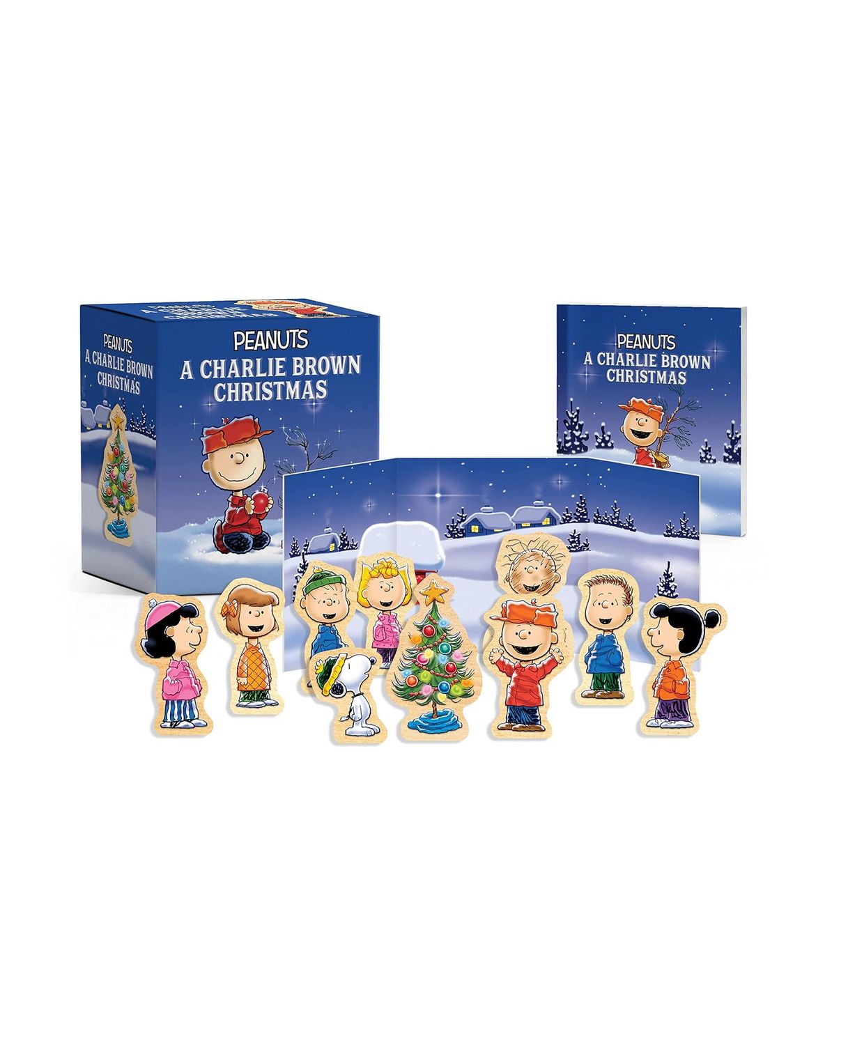 Peanuts A Charlie Brown Christmas Wooden Collectible Set