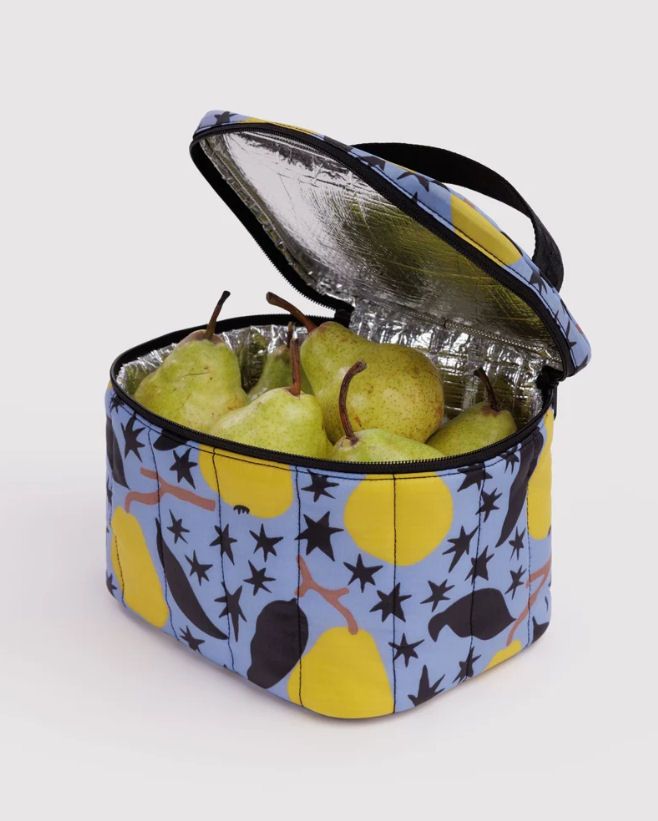 Baggu Golden Pear Puffy Lunch Bag