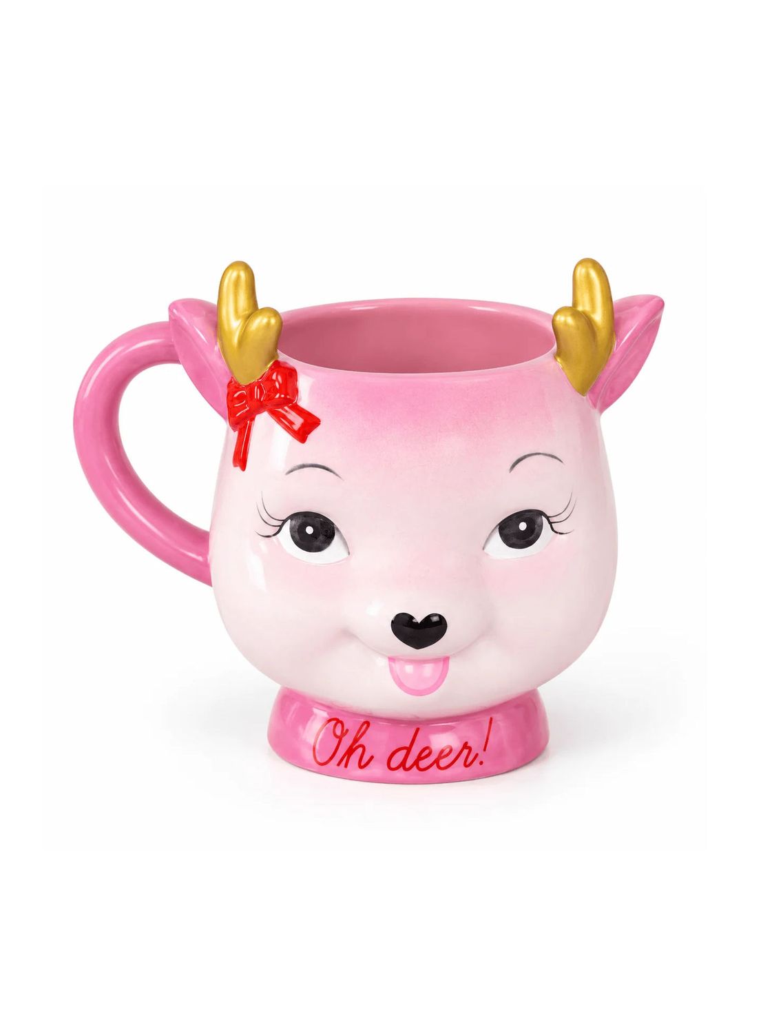 Oh Deer Pink Deer Mug