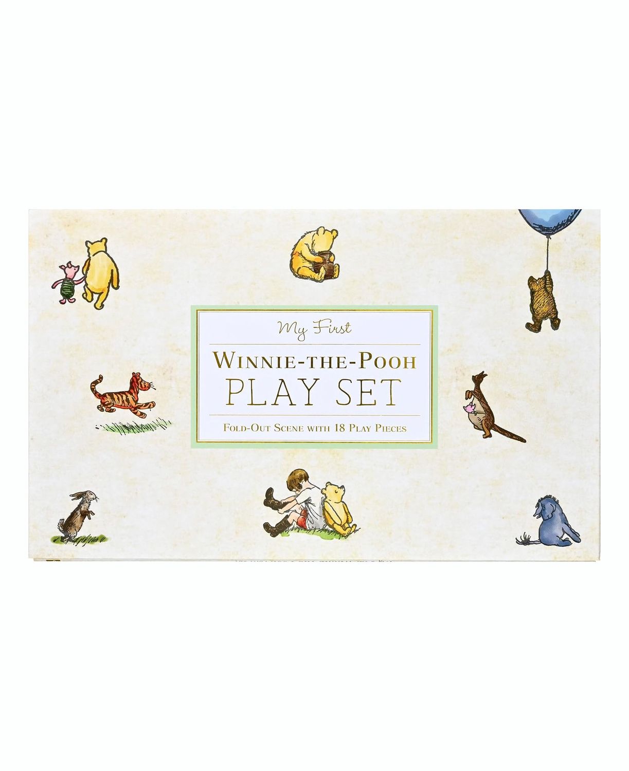 My First Winnie The Pooh Playset Hardcover Book