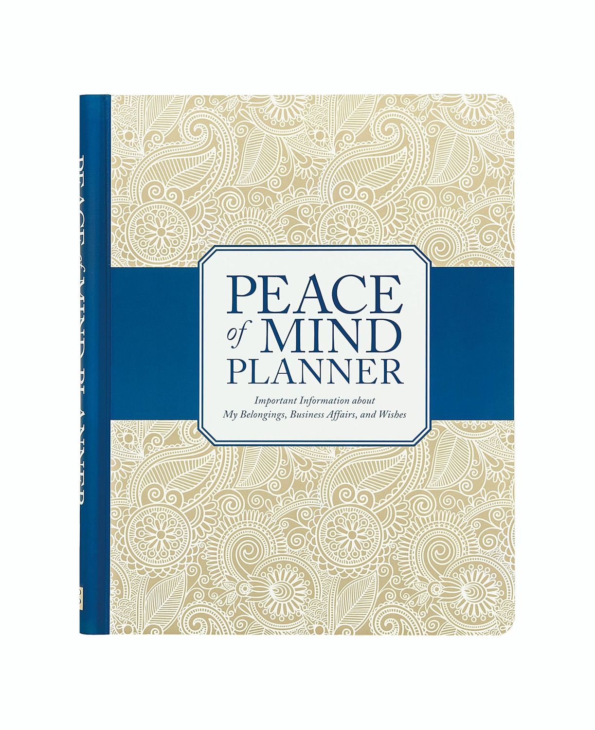 Peace Of Mind Hardcover Spiral Planner