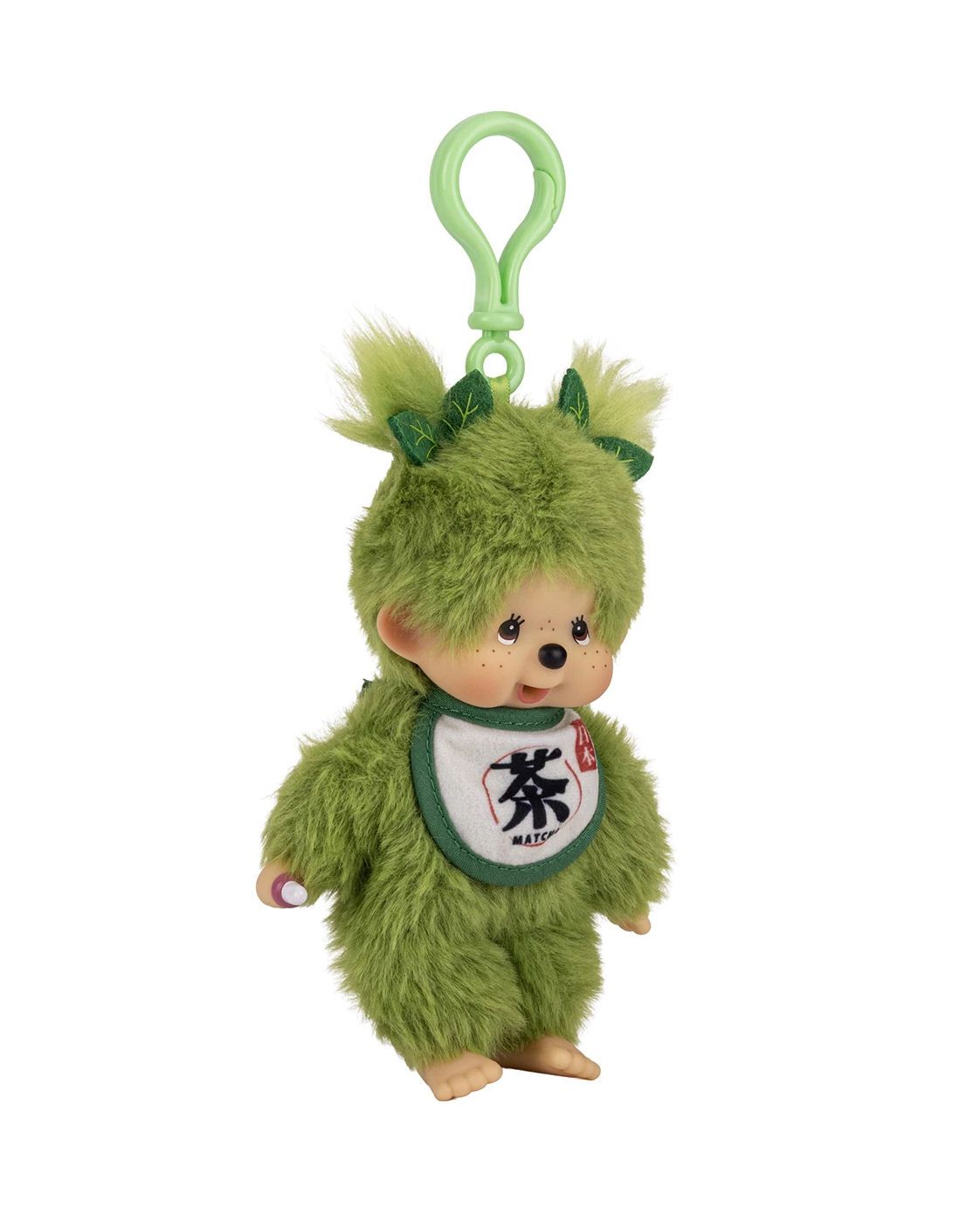 Monchhichi Matcha Green Tea Girl Plush Keychain