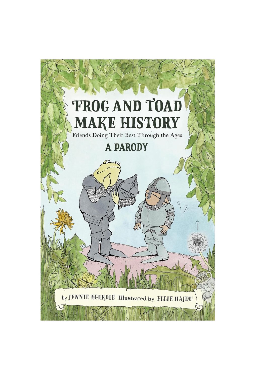 Frog and Toad Make History A Parody Hardcover Book