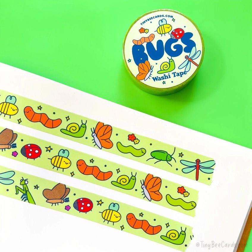 Bugs Washi Tape