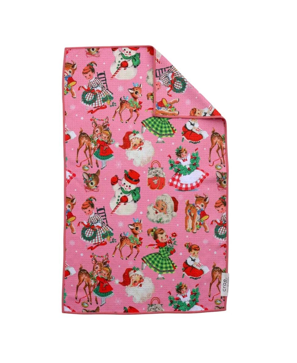 “Old Fashion Fun” Double-Sided Hand Towel