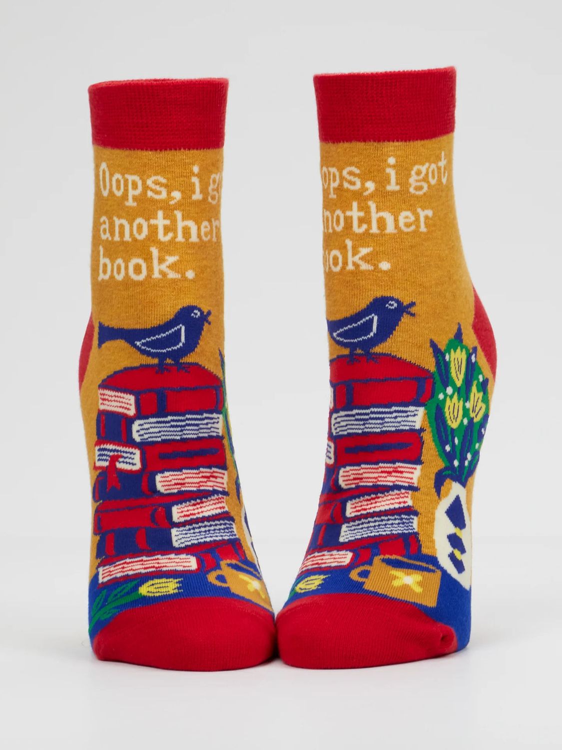 Oops, I Got Another Book Blue Q Women’s Ankle Socks