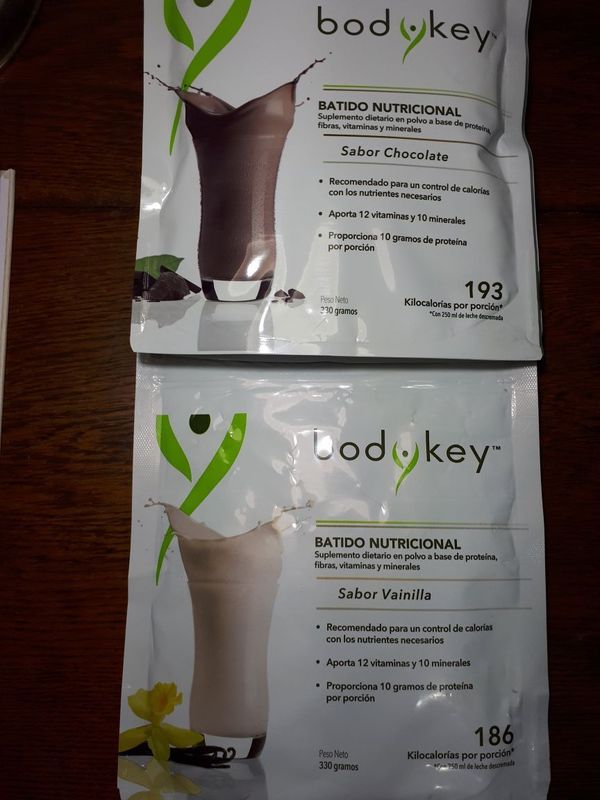 Bodykey (distintos gustos)