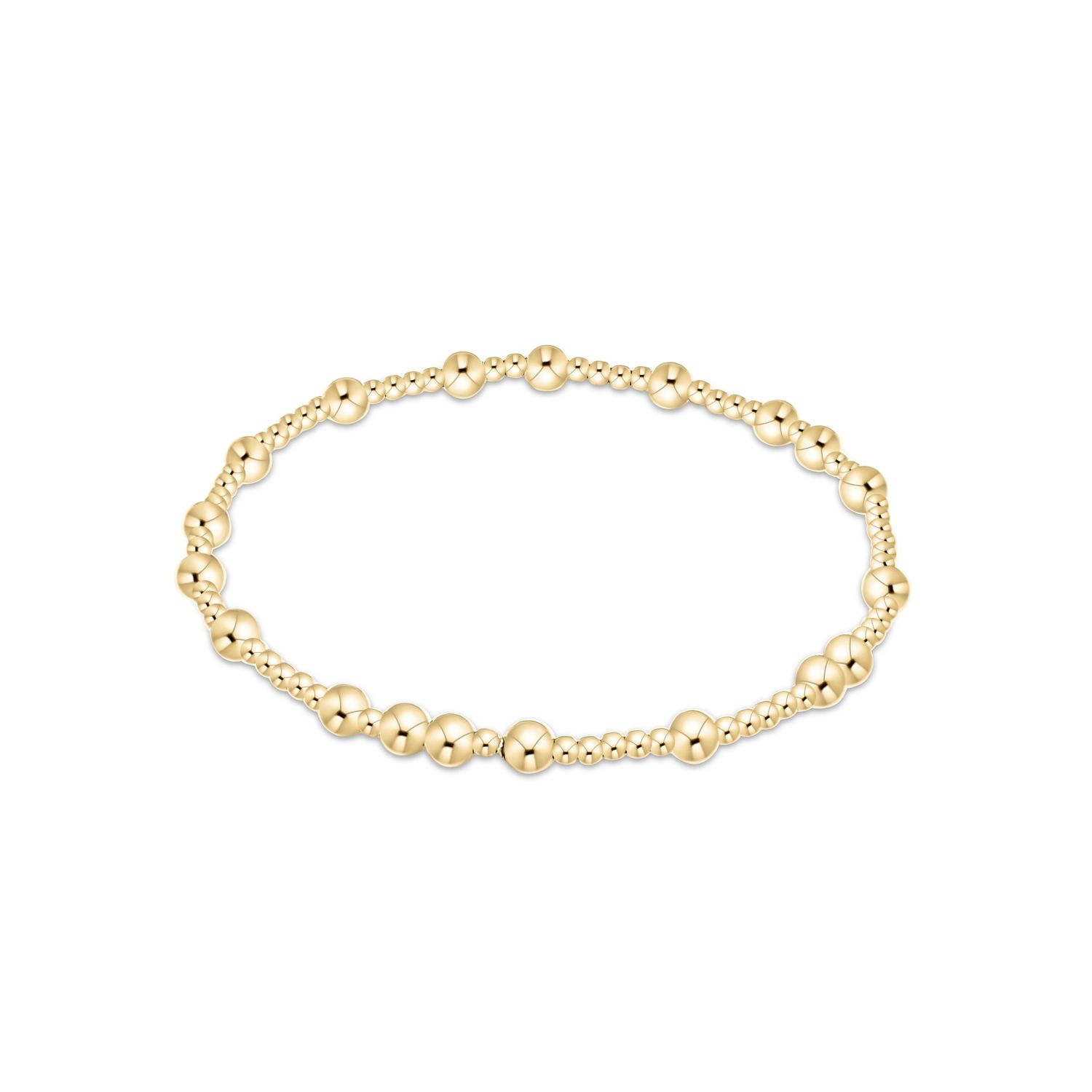 Hope Unwritten 4mm Bracelet-Gold
