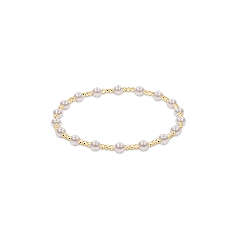 Classic Sincerity 4mm Pearl Bracelet