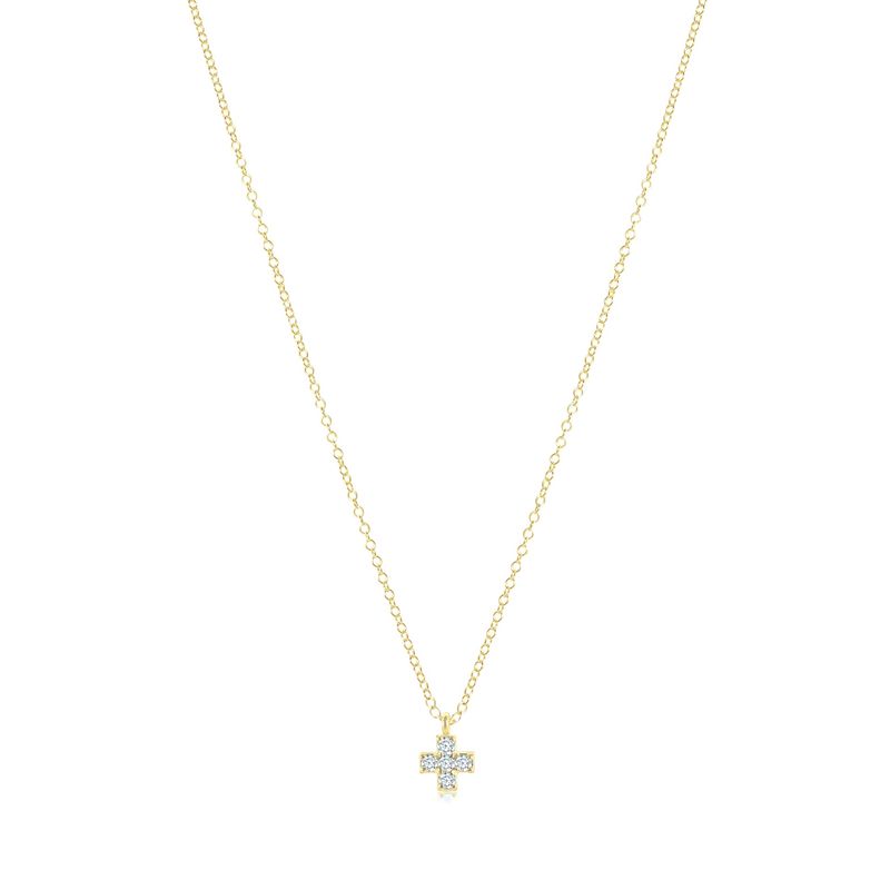 14kt Gold and Diamond Sig+ Necklace