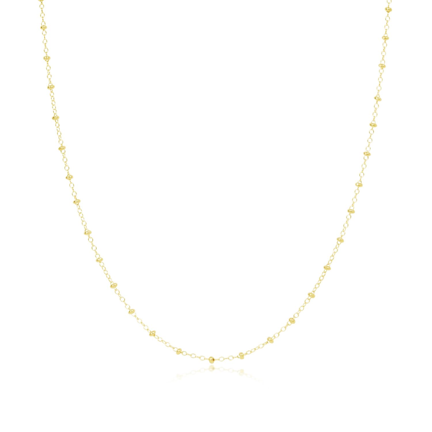 15" Choker Simplicity Chain Gold 2mm