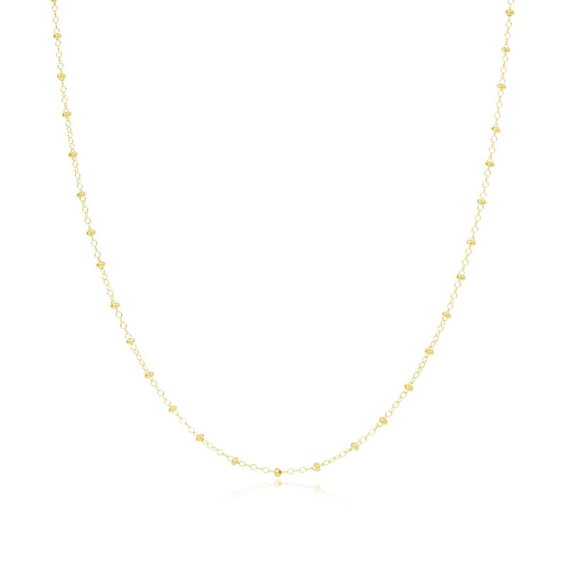15" Choker Simplicity Chain Gold 2mm