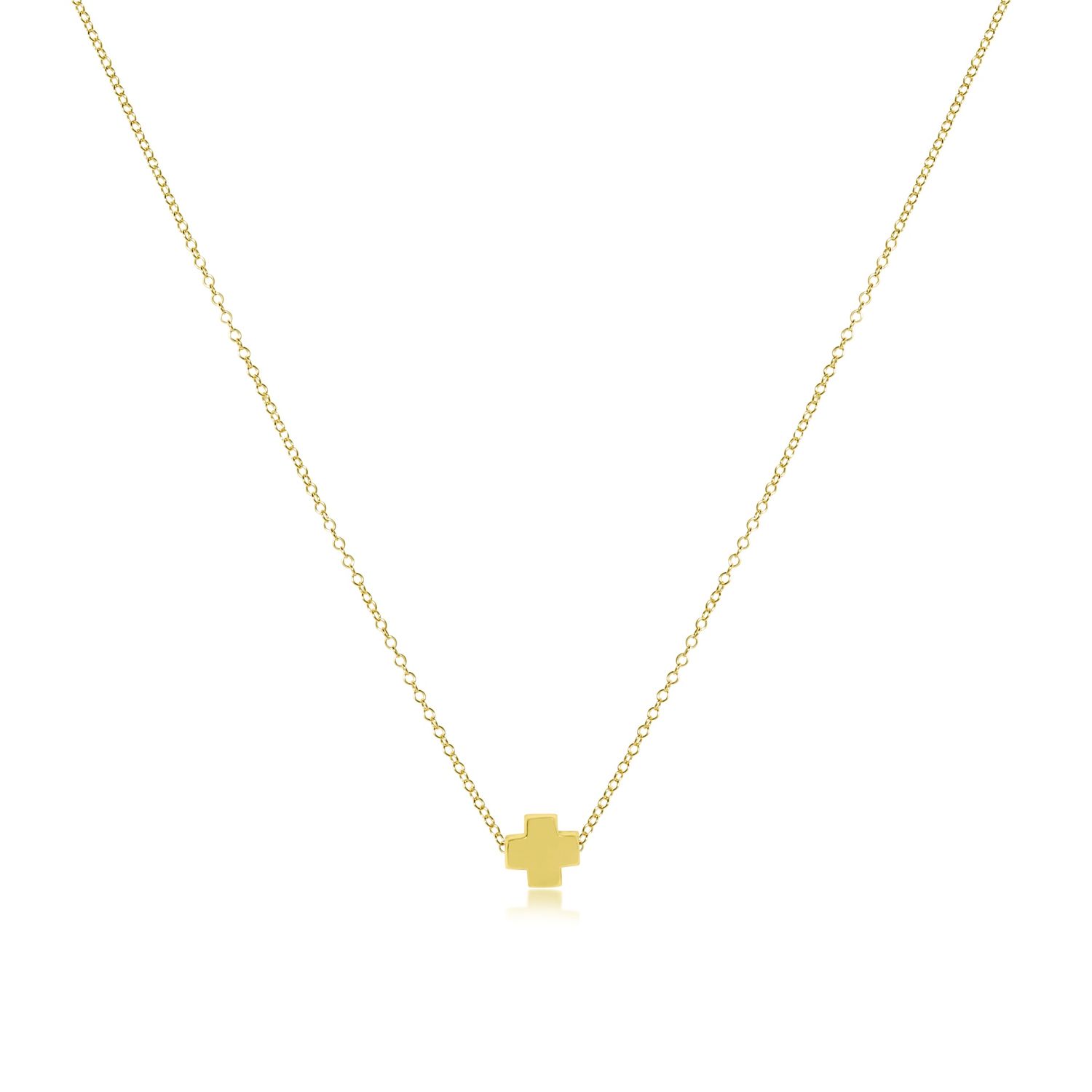16 " Necklace Gold Sig+ Gold