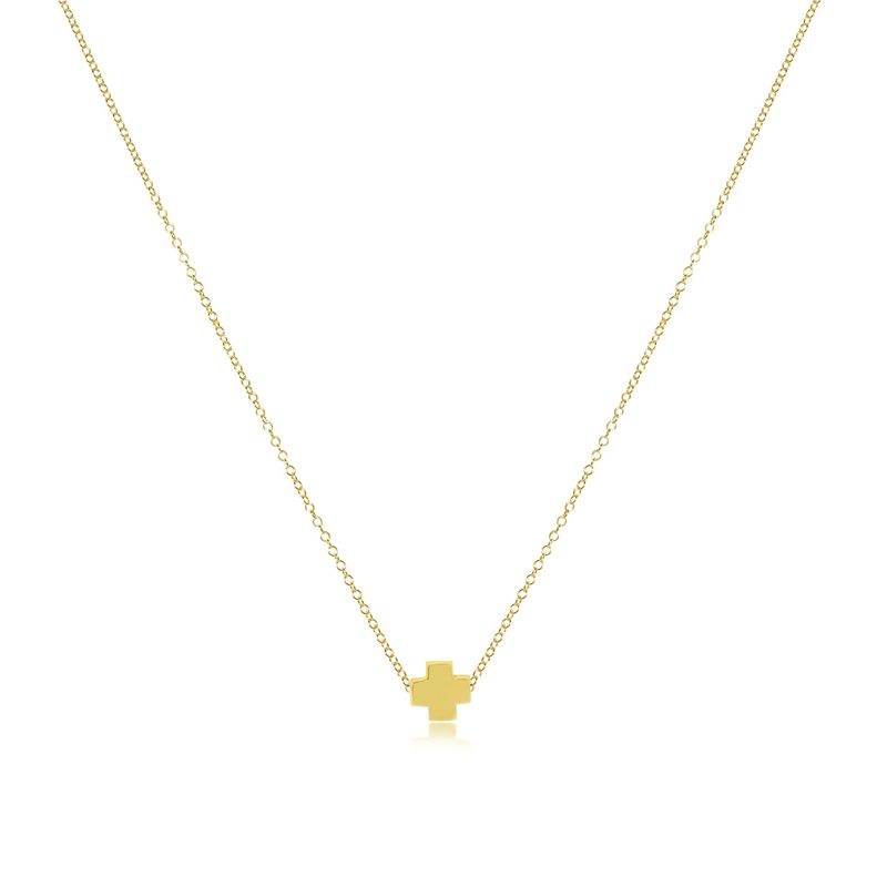 16 " Necklace Gold Sig+ Gold