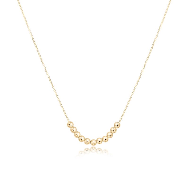 16" Necklace Gold - Beaded Bliss
