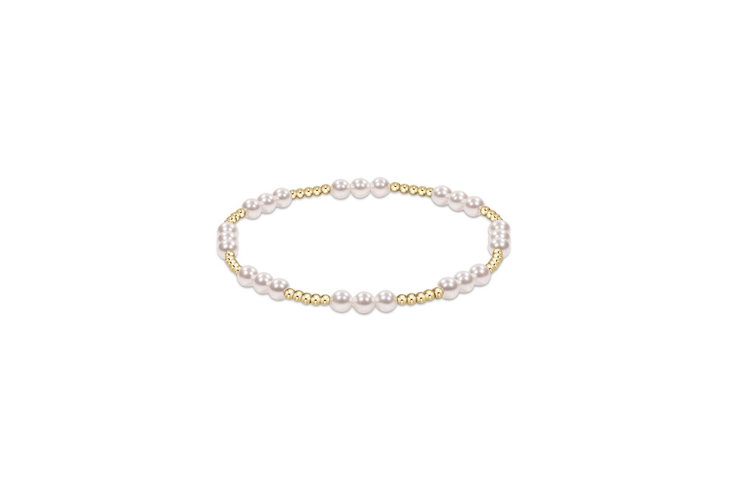 Classic Joy 4mm- Pearl Bracelet