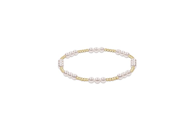 Classic Joy 4mm- Pearl Bracelet