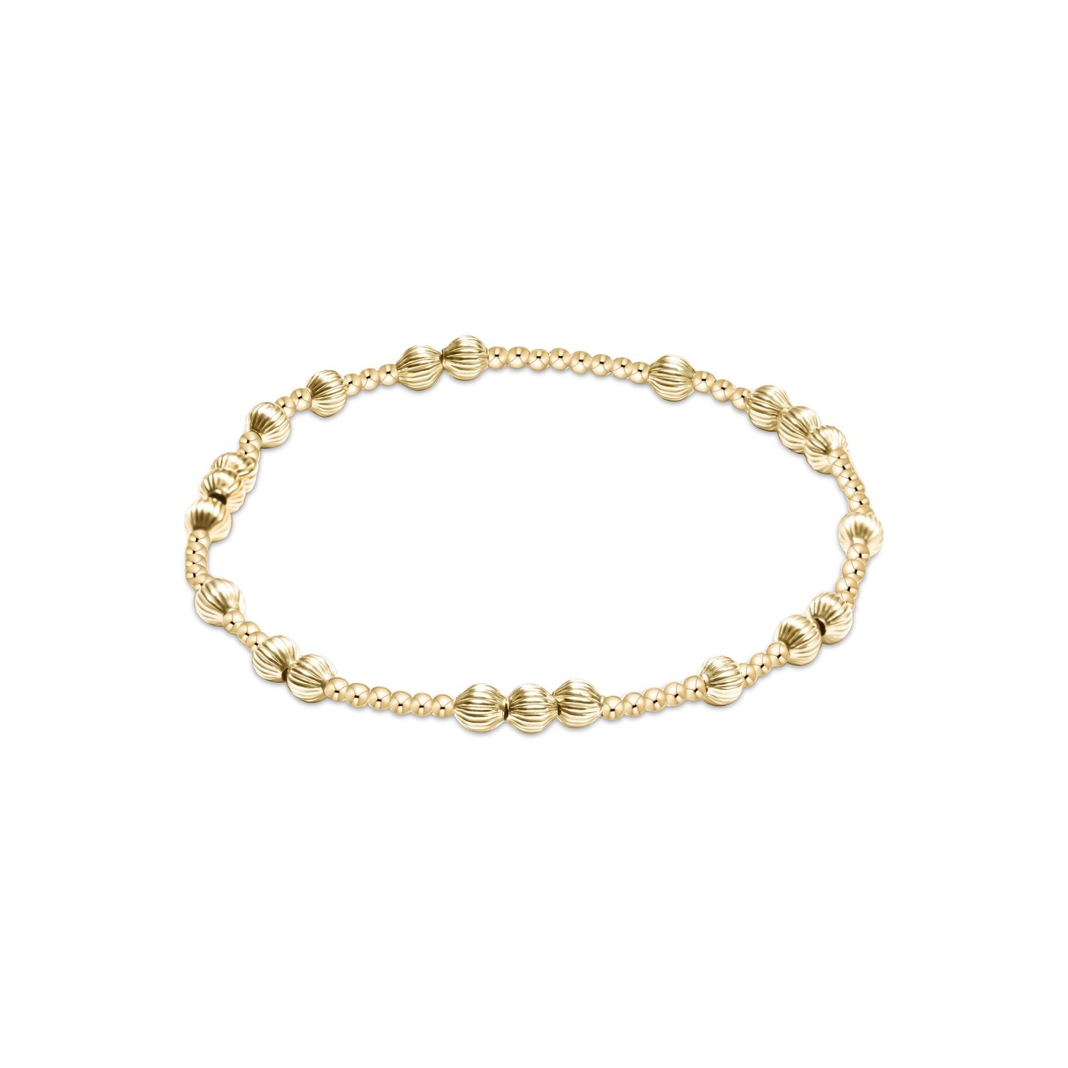 Hope Unwritten Dignity 4mm Gold Bracelet