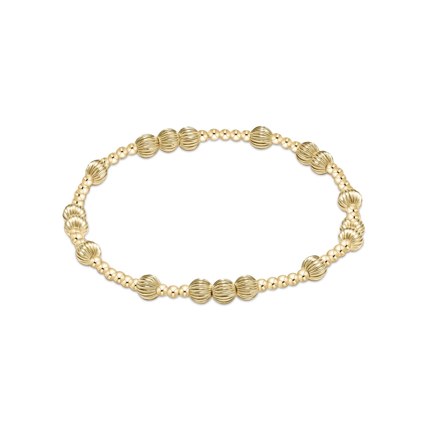 Extends-Hope Unwritten Dignity 5mm Bracelet-Gold