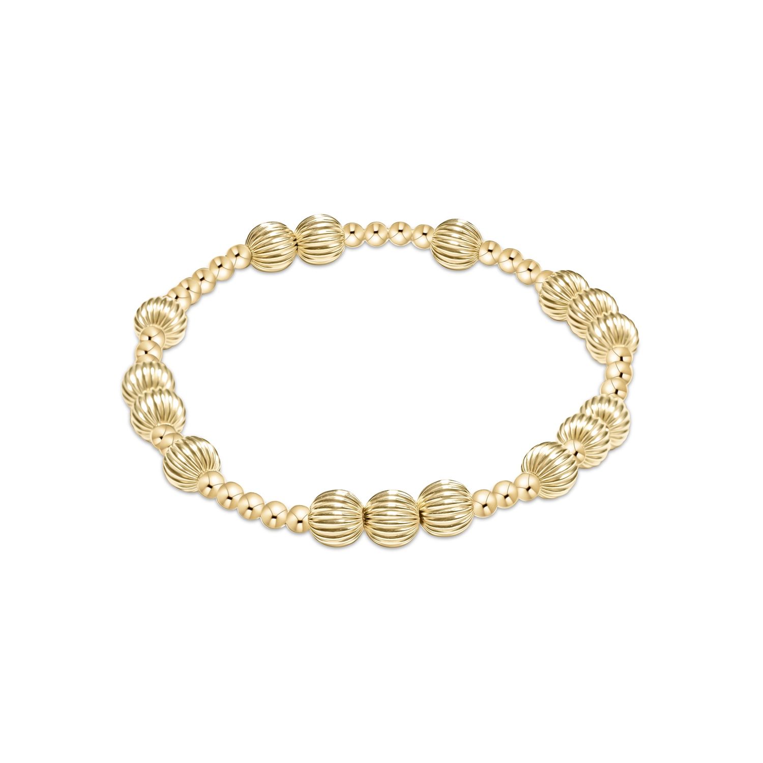Hope Unwritten Dignity 6mm Gold Bracelet