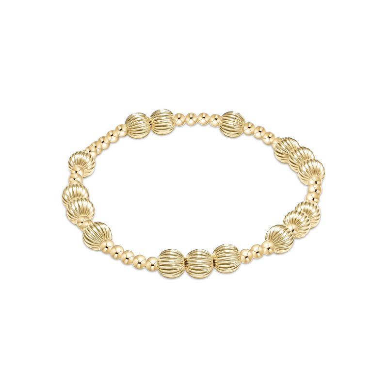 Hope Unwritten Dignity 6mm Gold Bracelet
