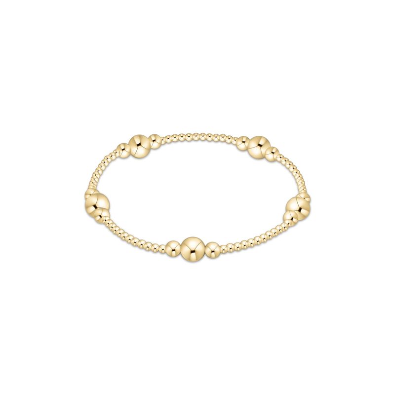 Purpose Gold 6mm Bead Bracelet