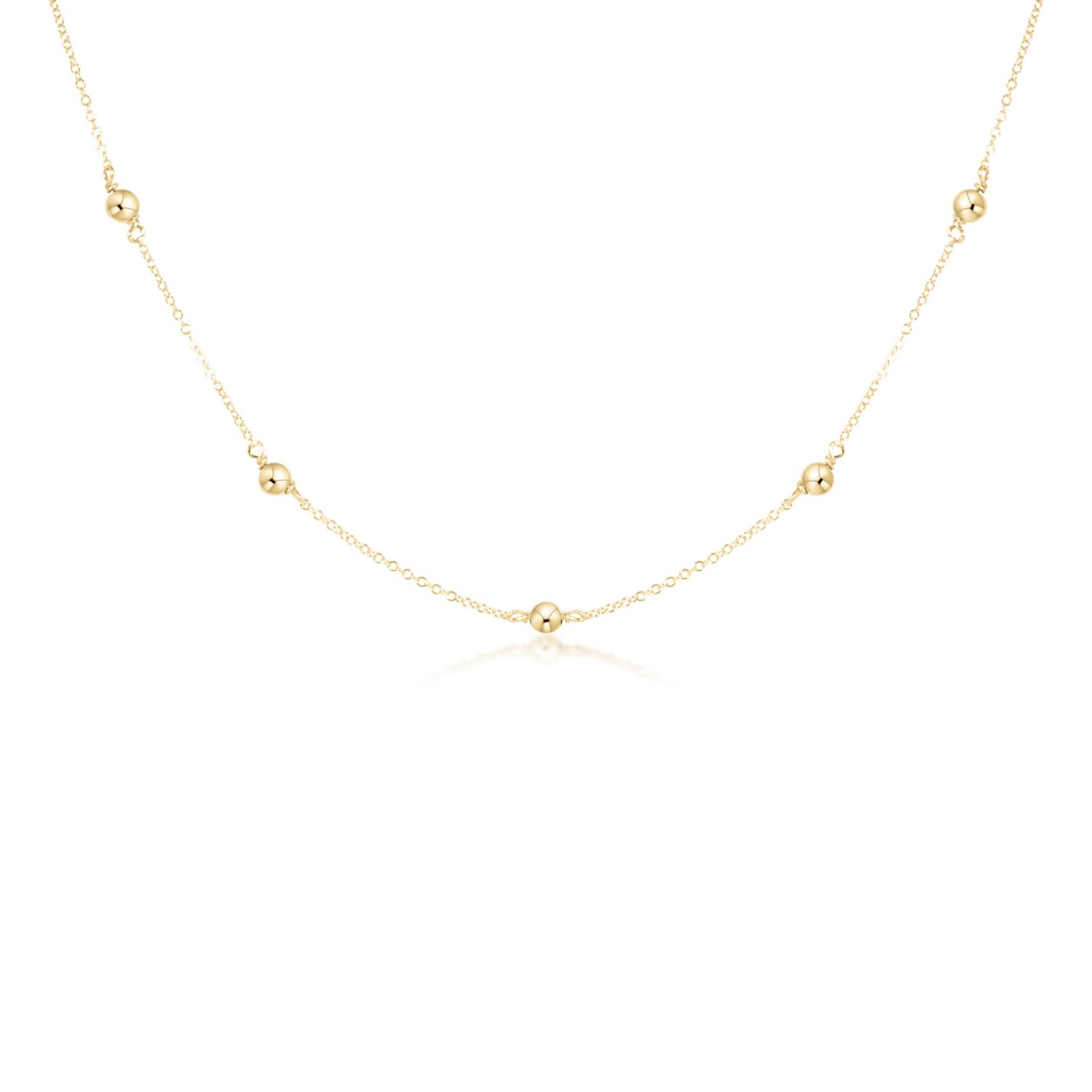 17" Simplicity Chain Gold Classic 4mm