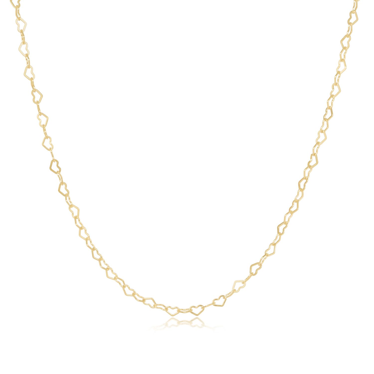 17" Choker Love Chain