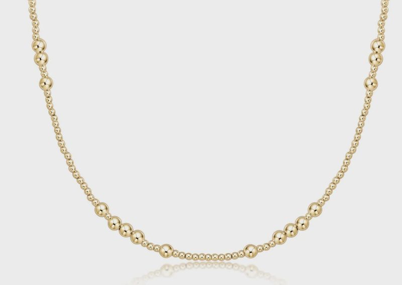 17" Choker Hope Unwritten 4mm Gold
