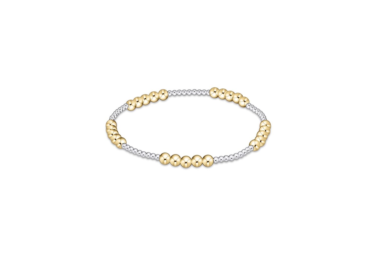 Classic Blissful 4mm Bracelet-Mixed Metal