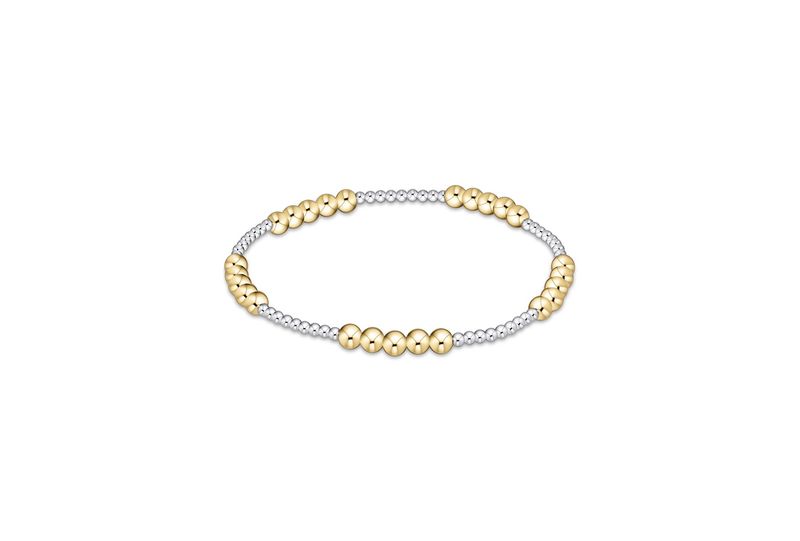Classic Blissful 4mm Bracelet-Mixed Metal