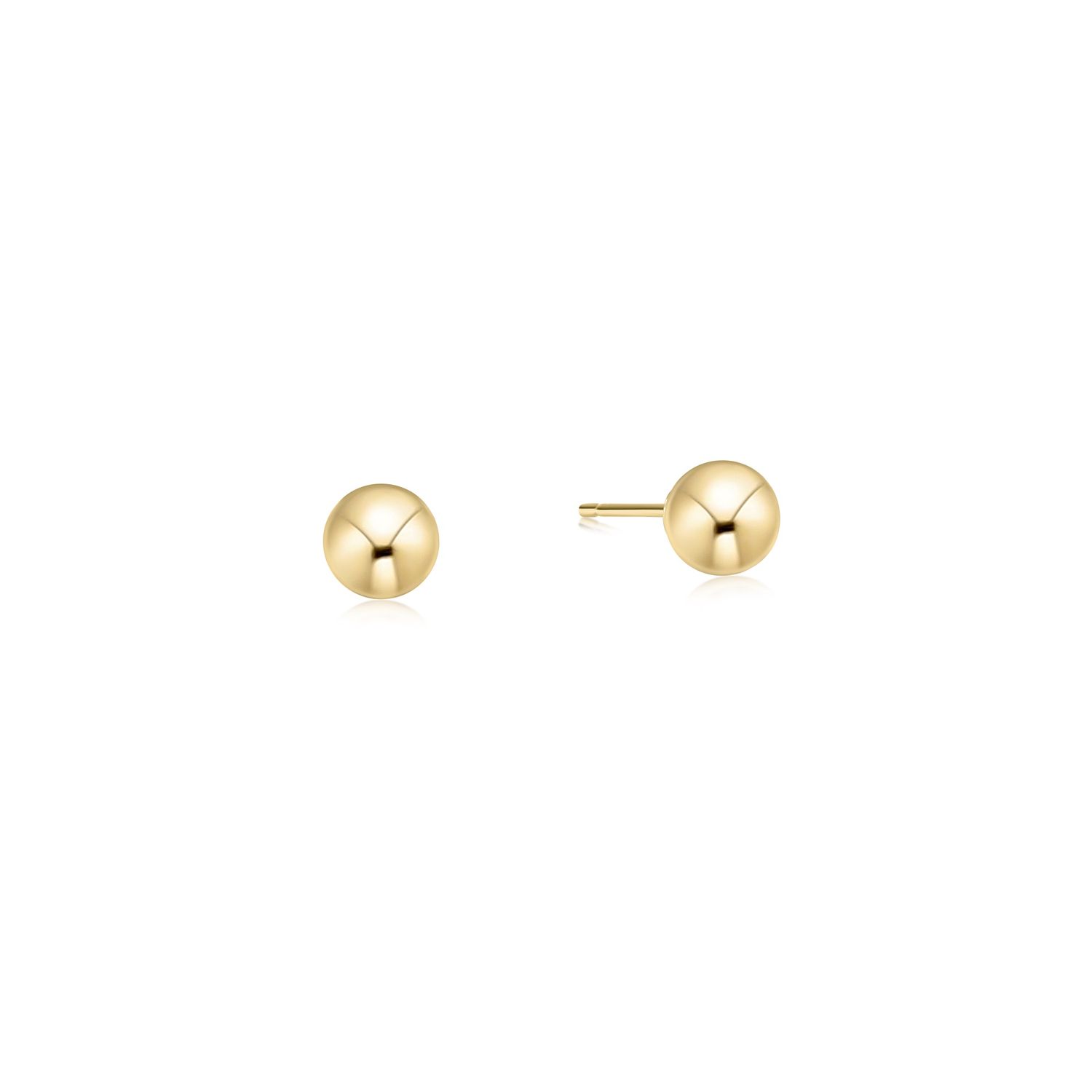 Classic 6mm Ball Stud - Gold