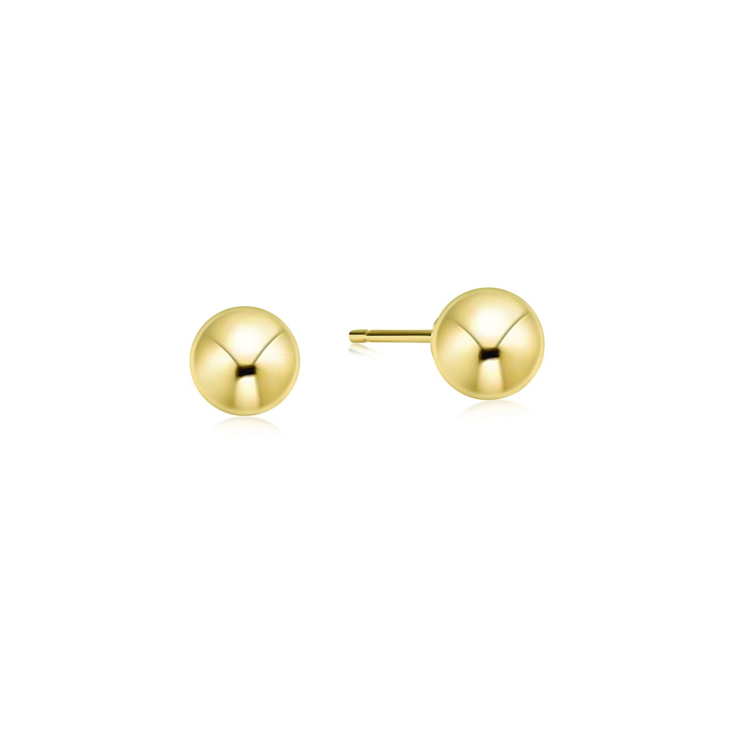 Classic 8mm Ball Stud - Gold