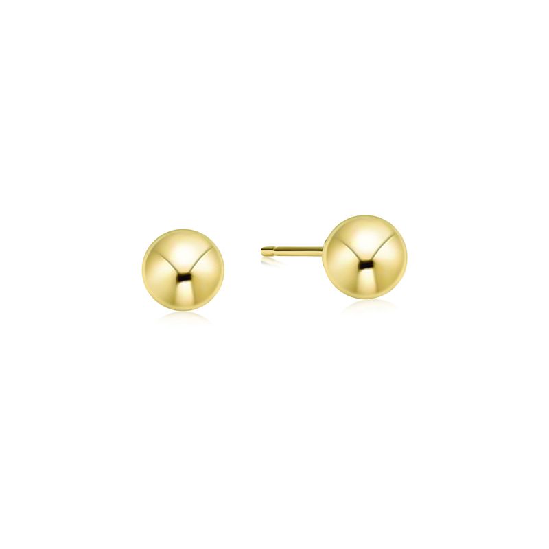 Classic 8mm Ball Stud - Gold