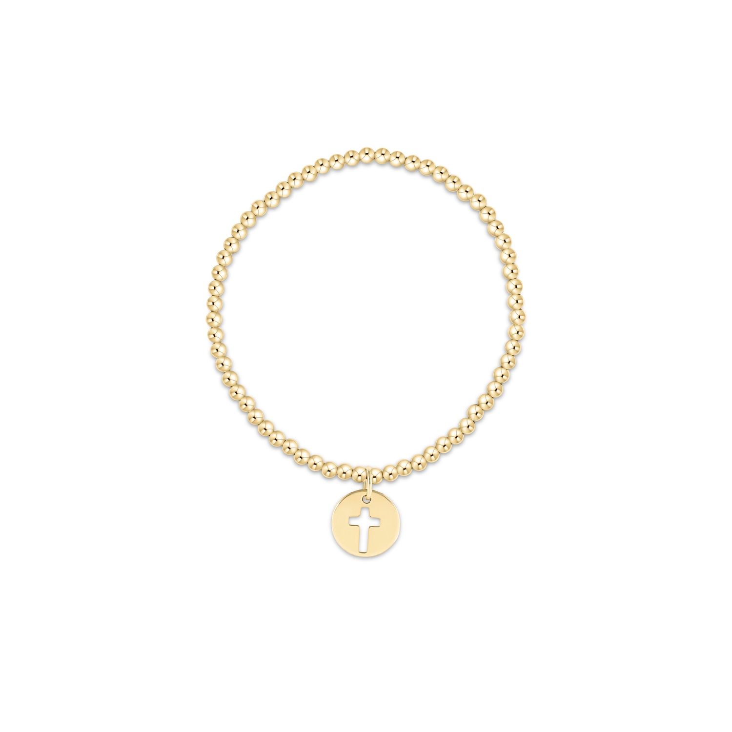 Classic Gold 3mm Blessed Disc