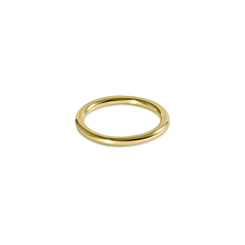 Classic Gold Band Ring 8