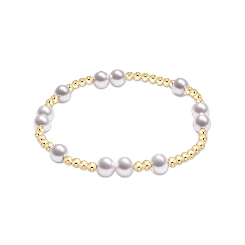 Extends-Hope Unwritten 6mm Bracelet-Pearl
