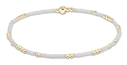 Hope Unwritten Bracelet-Crimson/White