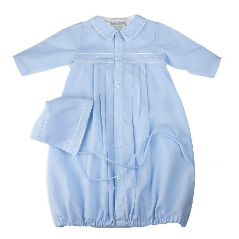 Boys Dot Take Me Home Gown &amp; Hat - NB