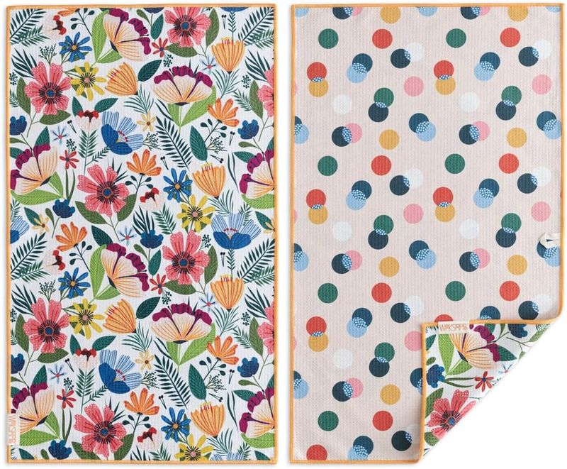 Fields of Flowers Microfiber Towel