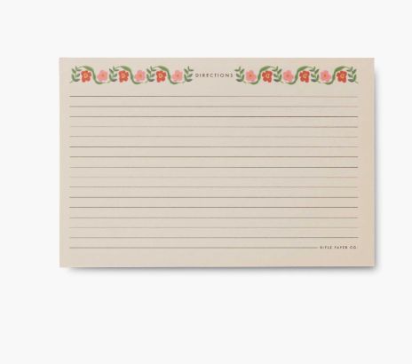 Cherry Farm Recipe Cards