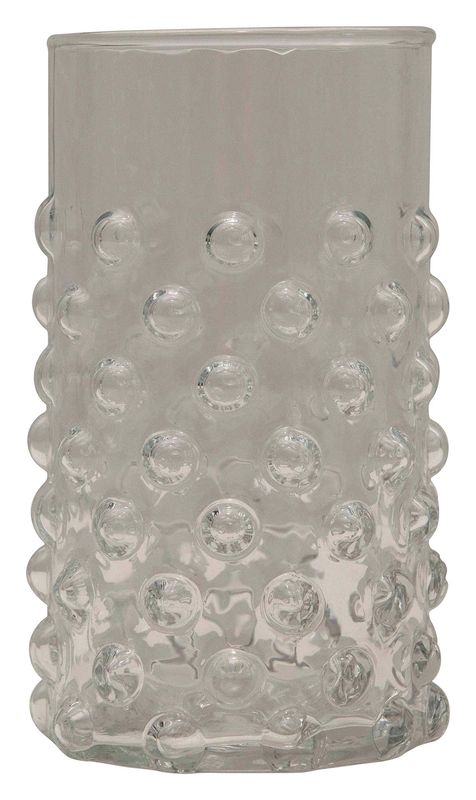 Hobnail Drinking Glass
