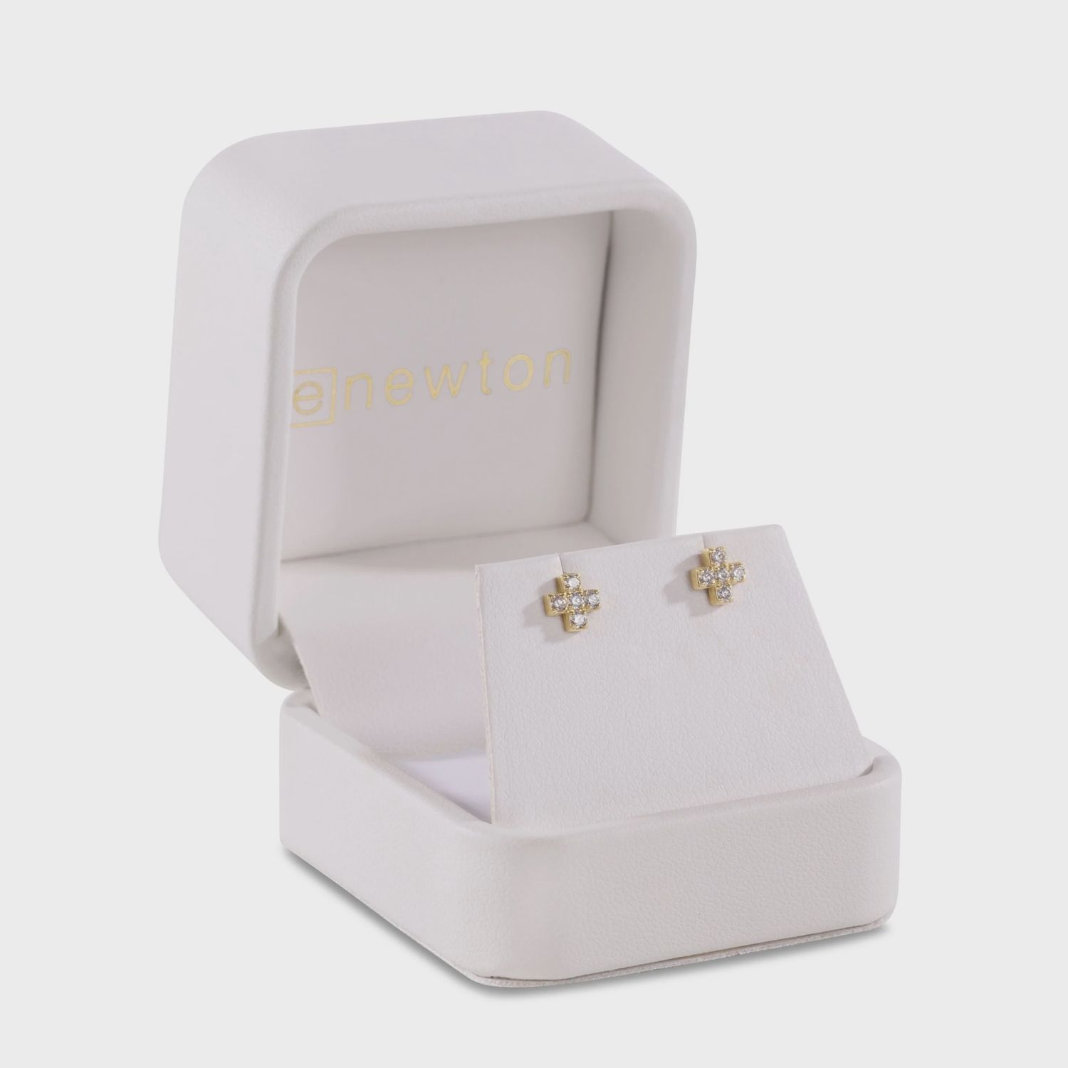 14kt Gold and Diamond Sig+ Studs
