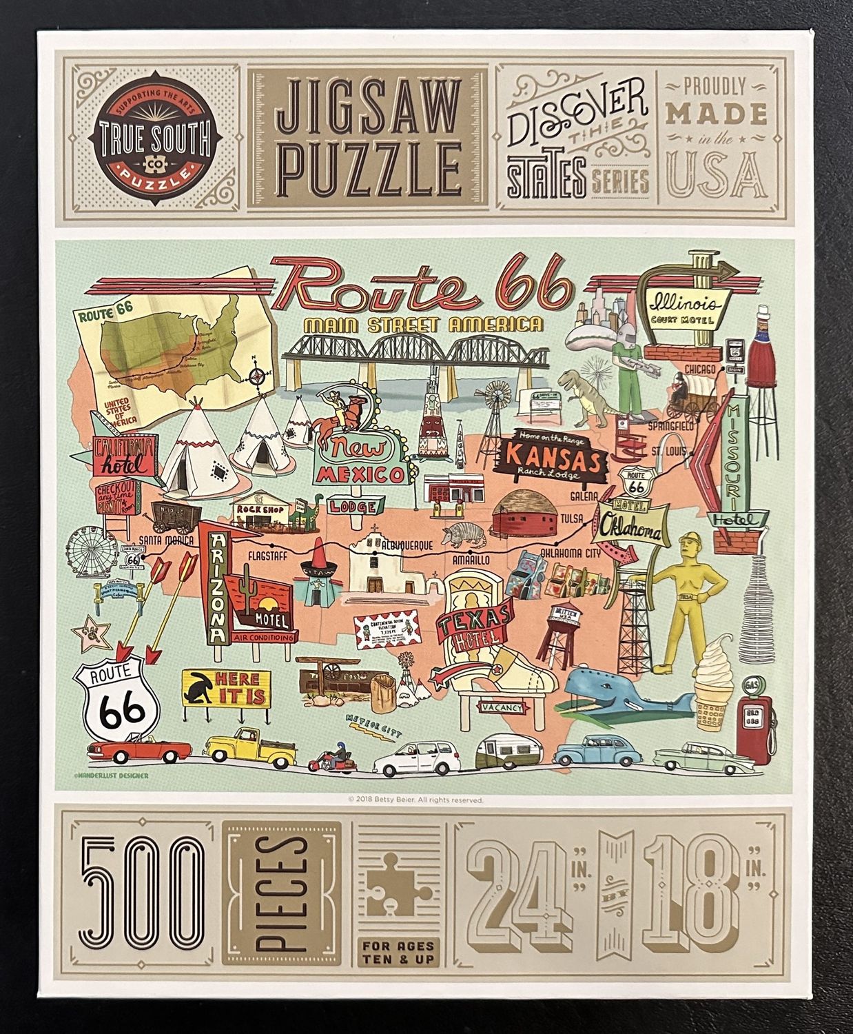 Route 66 Puzzle-TSDTS66