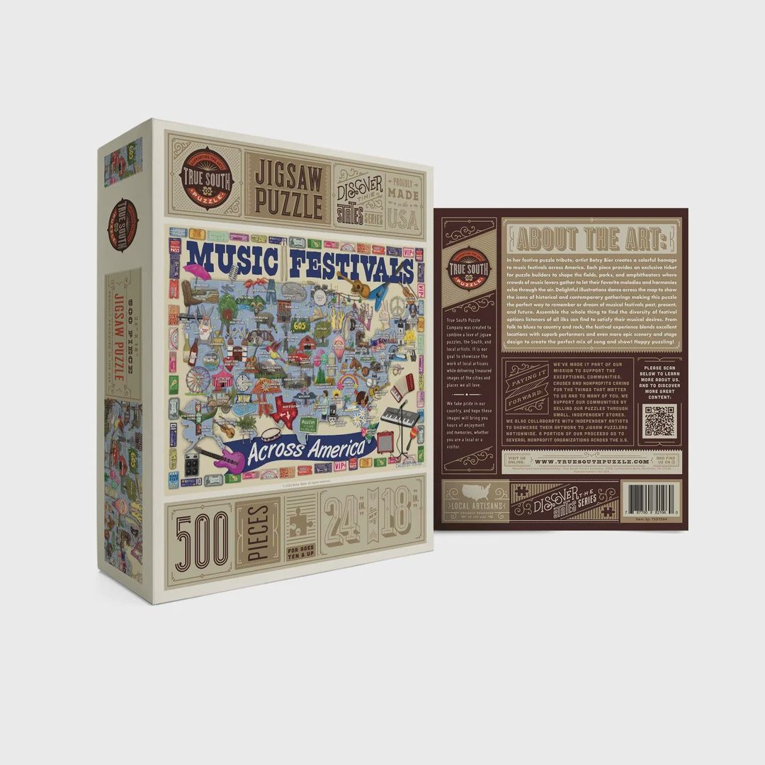 Music Festivals Across Am Puzzl-TSDTS84