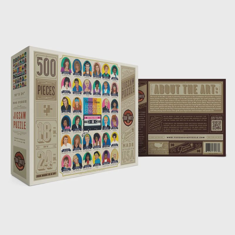 Iconic 80's Singers Puzzle-TSFF06