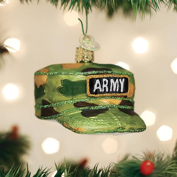 Army Cap Ornament-32376