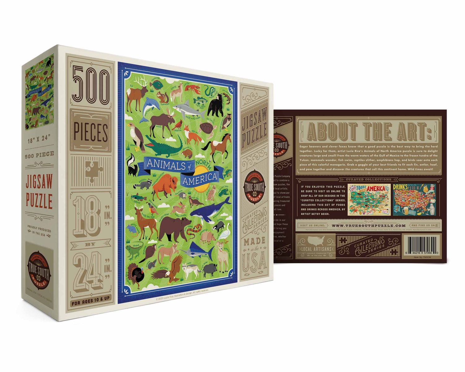 Animals of North America Puzzle-TSCC19