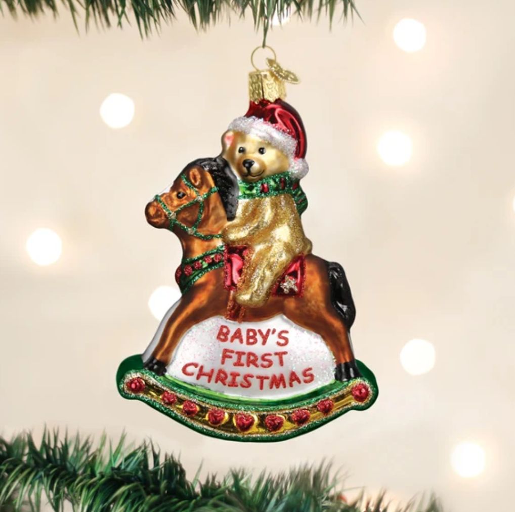Rocking Horse Teddy-44034
