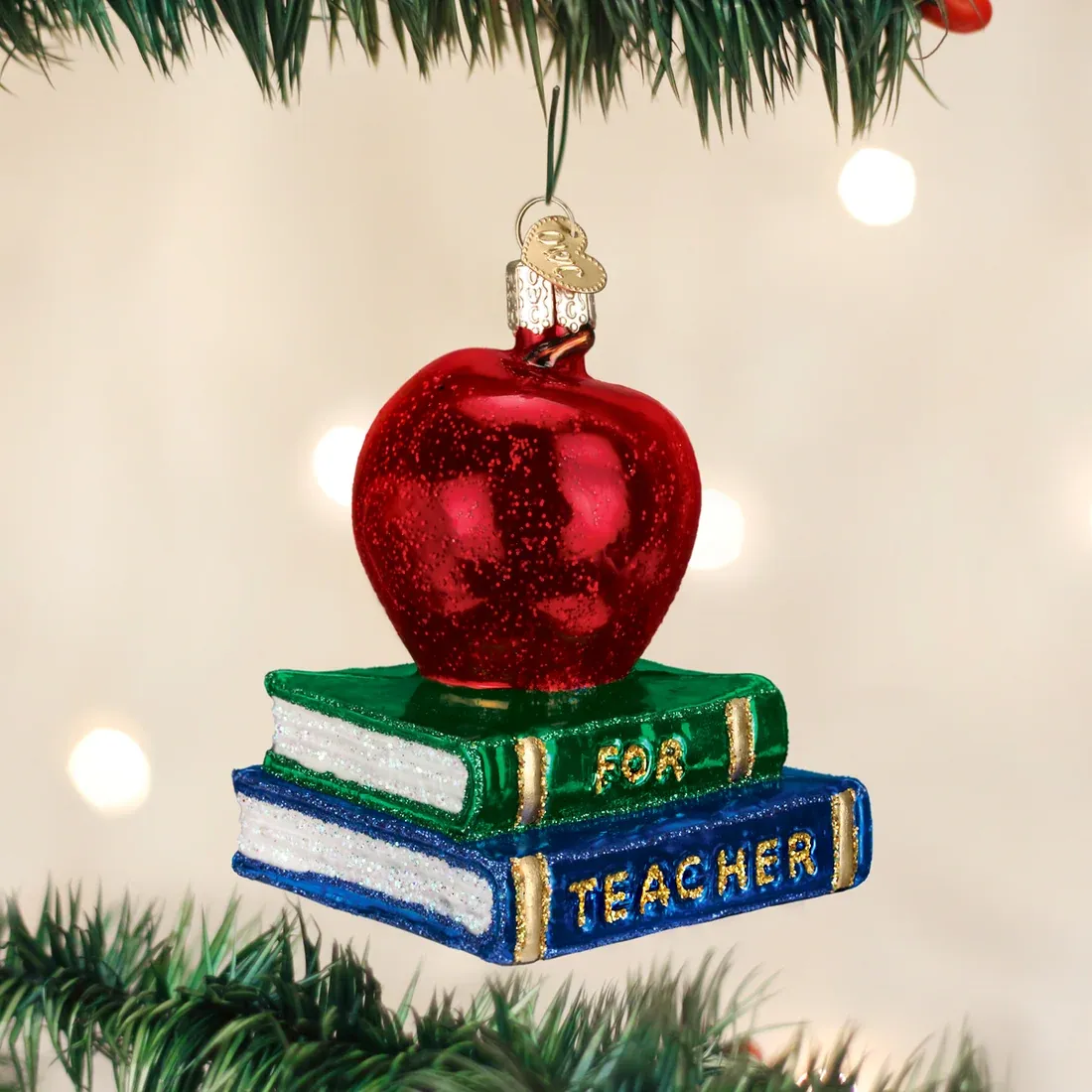 Teacher's Apple Ornament-36128